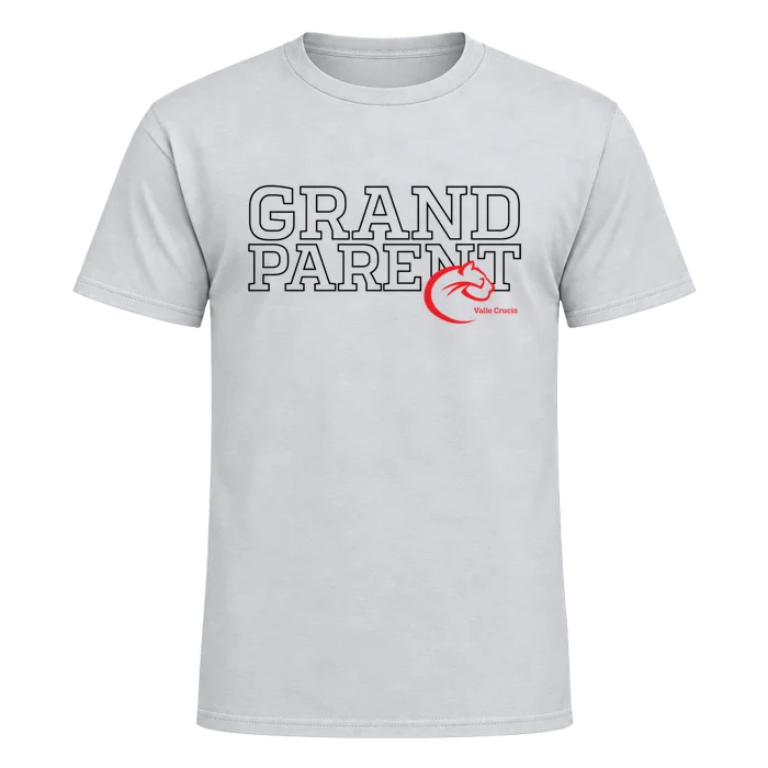 Grandparent Tee - ash - front