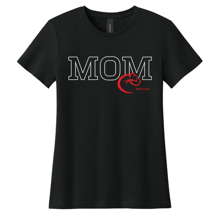 Mom Relaxed Tee - black - front